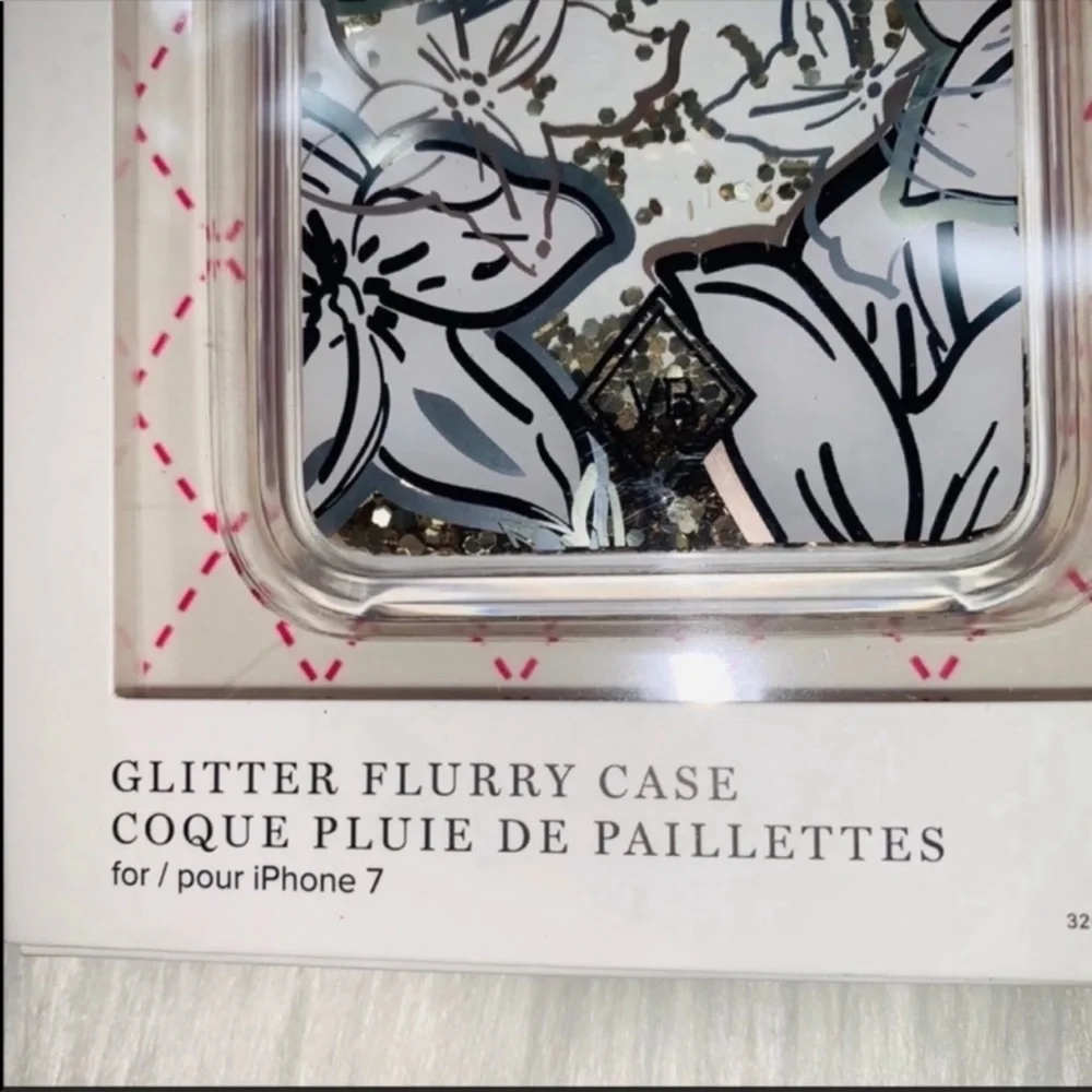 NEW Vera Bradley IPhone 7 IPhone 8 Glitter Cell Phone Case